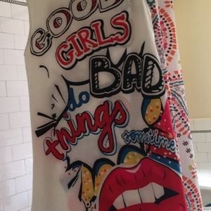 Fashion novelty ~ Good girls sometimes do bad things~dress